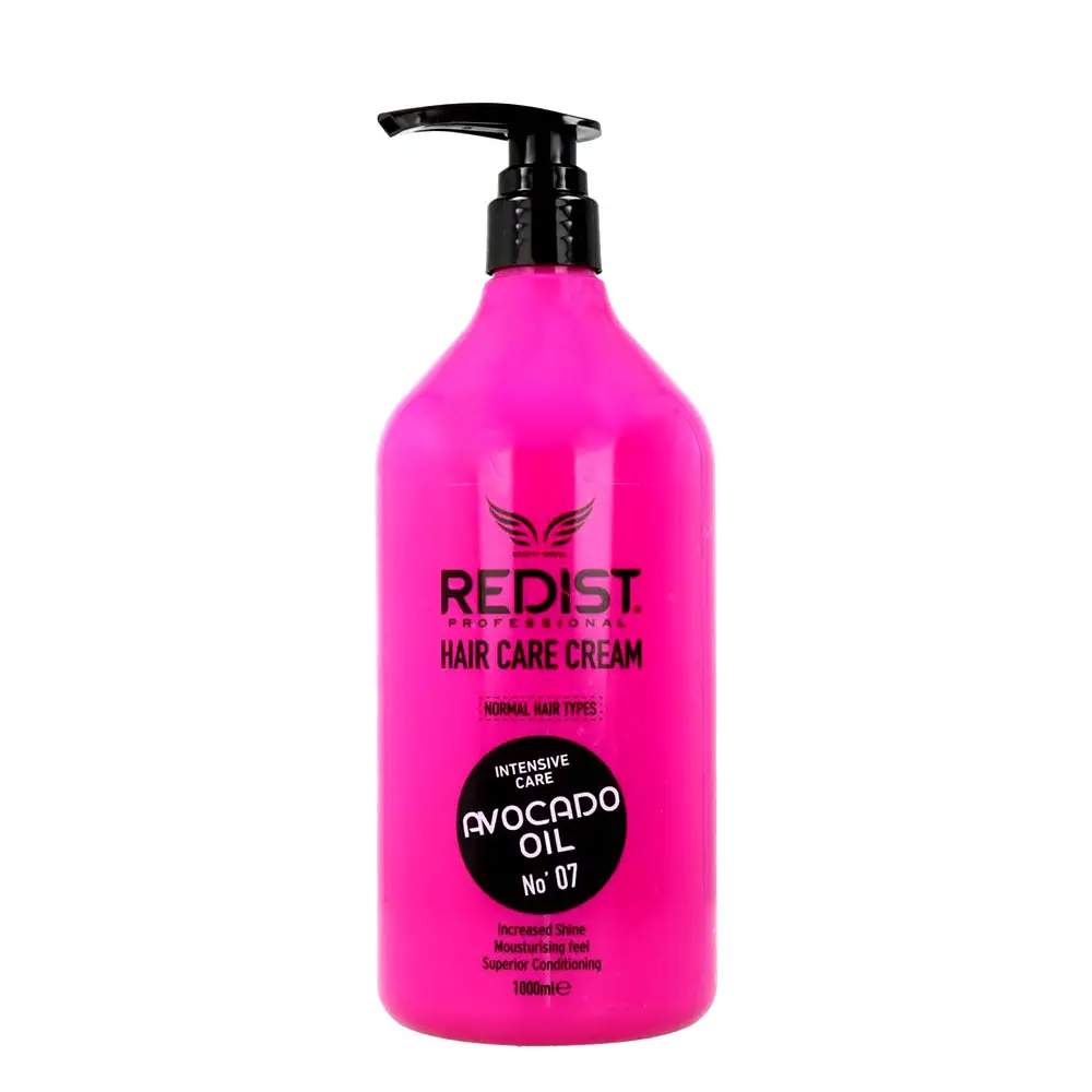 REDIST 07 PROFESIONAL hair care creme AVOCADO OIL крем-балсам за коса с масло от авокадо 1000мл. REDIST 07 PROFESIONAL hair care creme AVOCADO OIL крем-балсам за коса с масло от авокадо 1000мл.